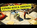 ❗ESPAÑA BUSCA con urgencia TRABAJADORES en el área de la CONSTRUCCIÓN