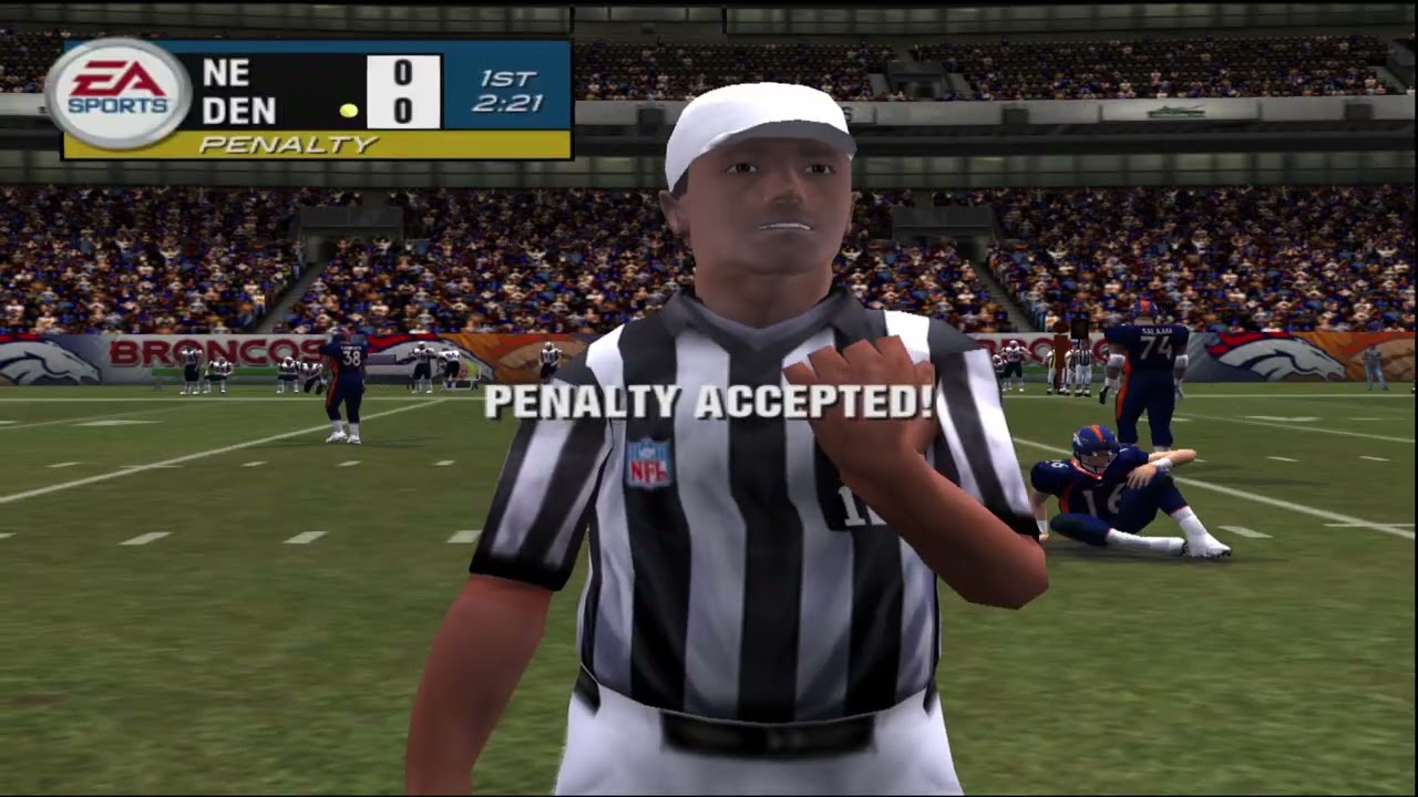 Broncos vs Patriots | Week 9 | Madden 04