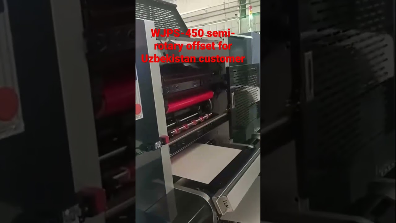 WJPS-450 Pearlized Film/IML BOPP Label Printing Machine