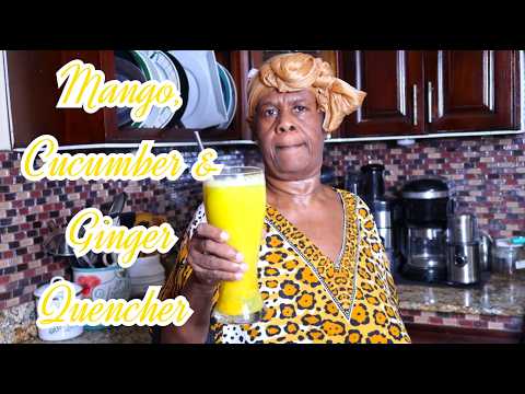 Mango, Cucumber & Ginger Quencher