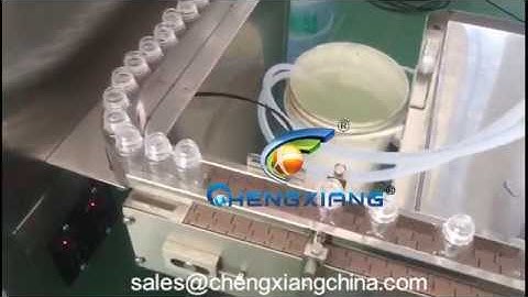 CX-YGF 30ml e liquid filling capping machine for V2 samples
