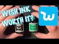 WISH FOUNTAIN PEN INK REVIEW- Karkos Ink From Wish.com - A Good Buy?