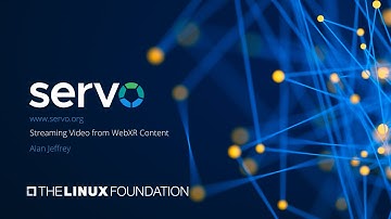 Streaming video from WebXR content using Servo