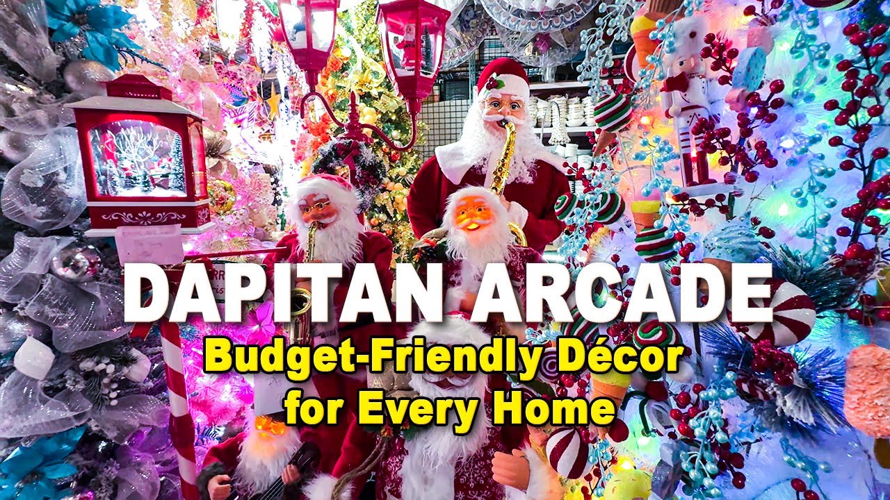 Dapitan Arcade Walkthrough | Best Affordable Christmas Decorations in Quezon City | Philippines