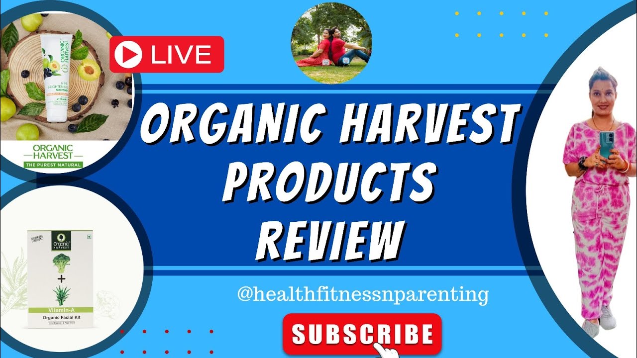 organic harvest products unboxing organicharvest toner vitmincserum