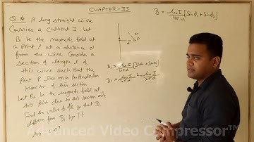 Concept Of Physics ( H C VERMA )Solution for Q . 14,16,17,25 from Ch.35 t due to current