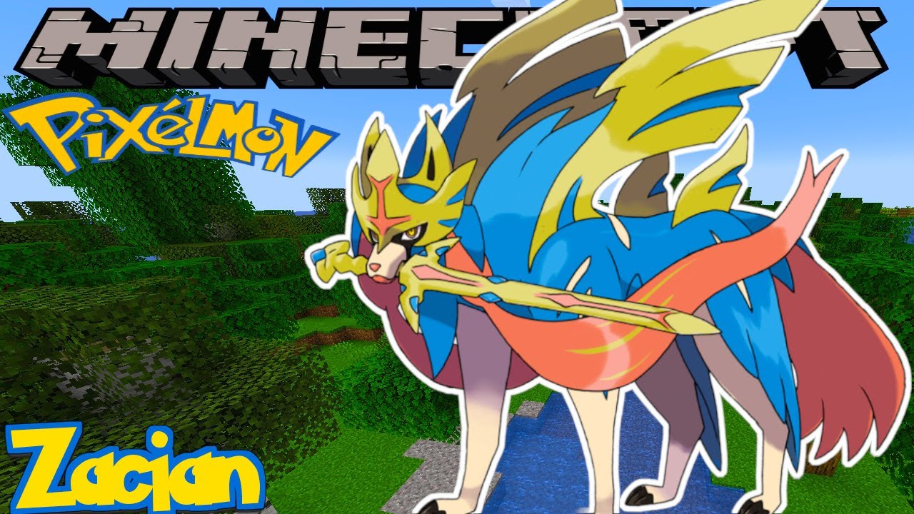 HOW TO FIND ZACIAN PIXELMON MINECRAFT GUIDE VERSION 9.2.6 YouTube