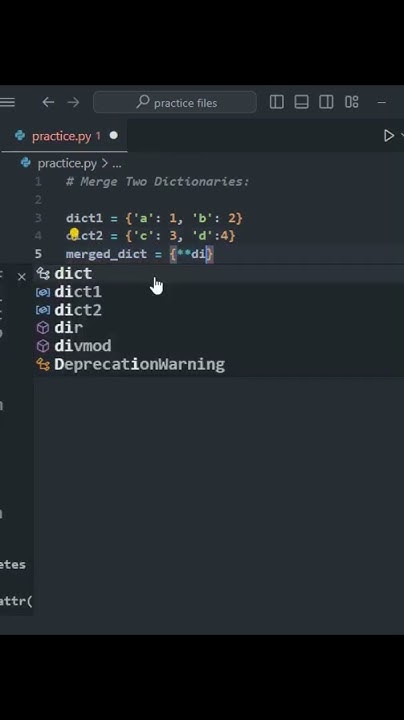 Merge Two Dictionaries | #python #pythonprogramming#coding#learnpython ...