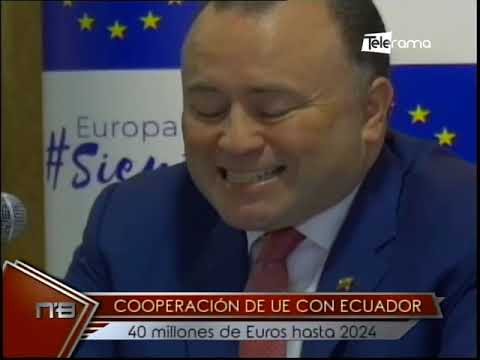 Cooperación de UE con Ecuador 40 millones de Euros hasta 2024