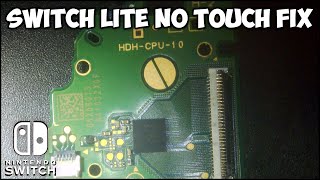 Fixing a Switch Lite with no touch (not the touchscreen!) screenshot 5