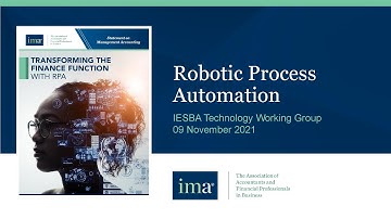 Robotic Process Automation (RPA): Transforming the Finance Function