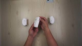 wireless welcome doorbell how to PAIR 2 or more IR SENSORS