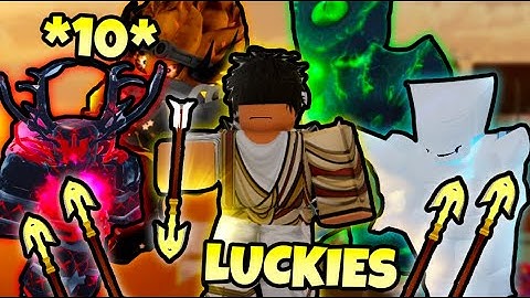 [YBA] Trying to get INSANE HW Limited Skins with *10+ LUCKY ARROWS*...