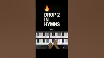 Drop 2 Chords Piano Tutorial | Gospel Piano Hymns for Beginners - Part 1