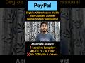 PayPal is hiring Freshers for Associate Analyst role | Apply Link in Description and Comment