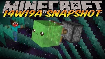 Minecraft Snapshot 14w19a (Minecraft 1.8) - MORE BORDER COMMANDS & HORIZONTAL SLIME BLOCK PISTONS!