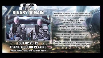 Binary Domain Demo PS3