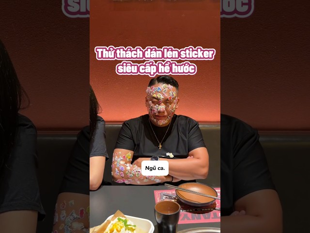 Lén lút dán sticker và cái kết bị phong ấn luôn 🤣
