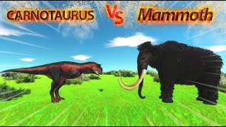 Carnotaurus Vs mammoth  ! ARBS