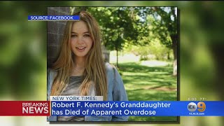 RFK Granddaughter, 22, Found Dead Of Apparent Drug Overdose