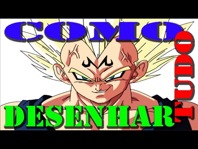 como desenhar o Vegeta  ➡️Quer aprender a Desenhar? ➡️(Clique