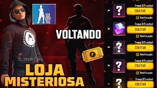 CORRE! LOJA MISTERIOSA, NOVA GOLA PRETA, OURO ROYALE DE VOLTA - CALENDÁRIO SEMANAL FREE FIRE