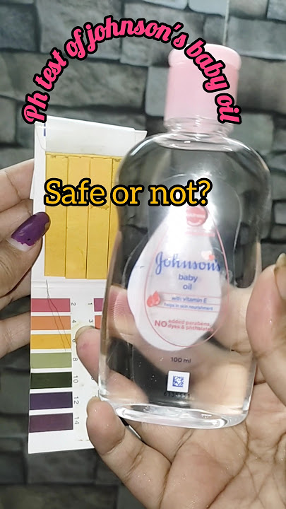 Download lagu Ph test of Johnson's baby oil ✅❌Safe or not? #phtest#johnson#youtubeshorts #shorts #shortsfeed