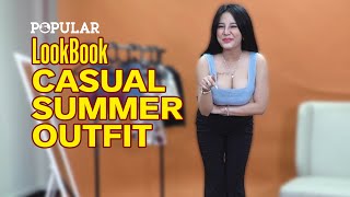 Lookbook Casual Summer Outfit | Caca | Popular Magazine Indonesia