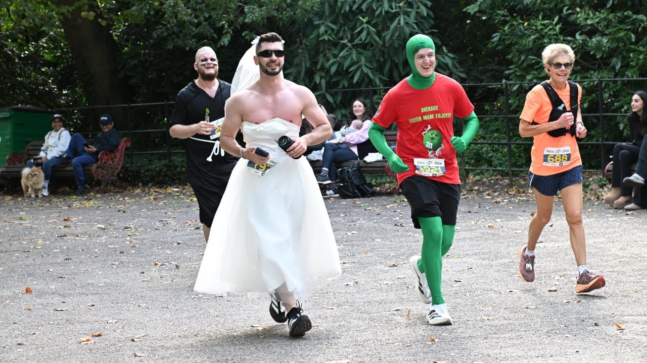 Running a Half Marathon in a Wedding Dress | Vlog #15