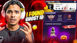 GHOST ID IN FREEFIRE  ACCOUNT WITH 999999 DAIMONDS  BUNDLE -