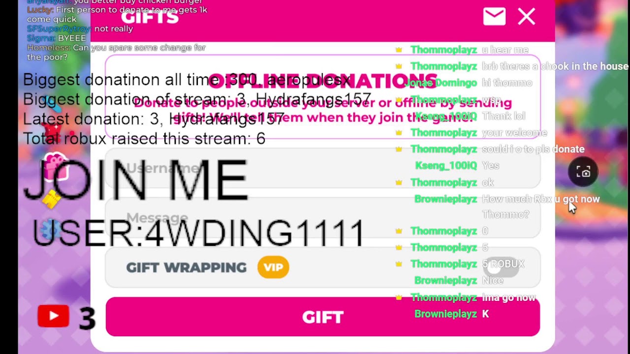 RAISING ROBUX IN PLS DONATE/PET SIM 99 GIVEAWAYS