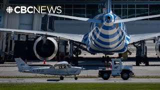 Full Man charged with hijacking after Vancouver airport incident had ‘ideological motive’: police News