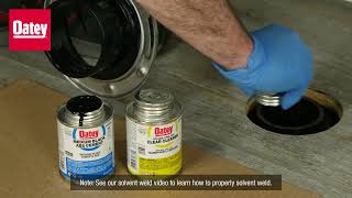 Oatey® Easy Tap® Closet Flange | Oatey