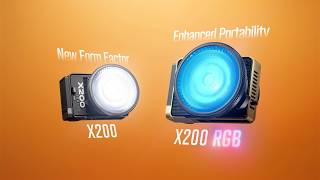 手のひらサイズで200Wの大出力を実現。電源一体型の革新的なCOBライト。ZHIYUN MOLUS X200 / MOLUS X200RGB