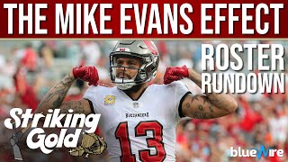 Live! 49ers Roster Rundown! Mike Evans leads wide receivers. Can Ricky Pearsall put it all together?