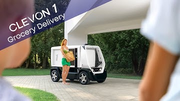 Delivering Groceries with CLEVON 1