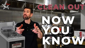 Now You Know.....Deep Clean on the Henny Penny 320 & 340 Open Fryer