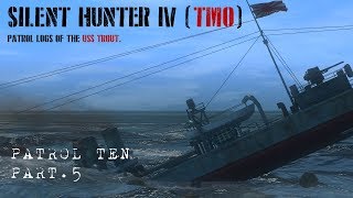 Let's play Silent Hunter 4 (TMO) Patrol 10 Pt.5 - The Destroyer..Destroyer? screenshot 2