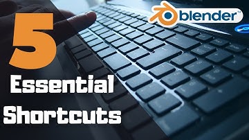5 Essential Blender Shortcuts you should Know | Blender 3.0
