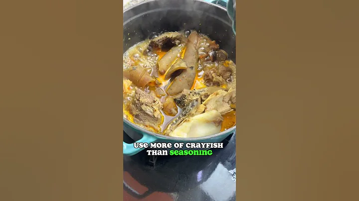 Best Lumpy Egusi Soup #food #nigerianfood #recipevideo #recipe #egusisoup