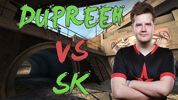 CSGO: POV Astralis dupreeh vs SK Gaming (30/13) overpass @ ESL Pro League Season 7 Finals