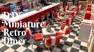 DIY Miniature Retro Diner | My Quarantine Project