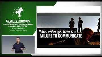 Boiling Frogs 2019 - Sławek Sobótka - Event Storming