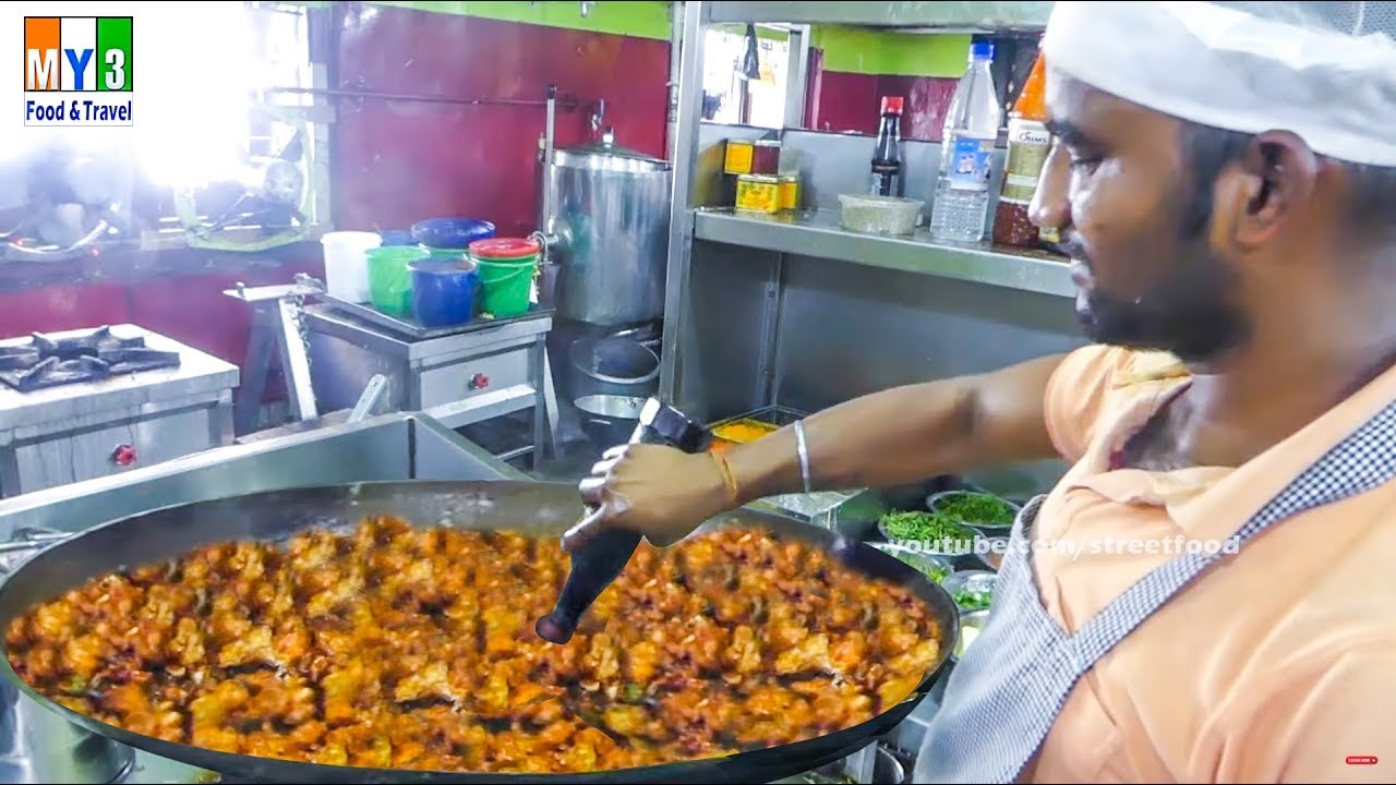 Malaysian Mashroom Manchuriyan Making - Street Food | STREET FOOD