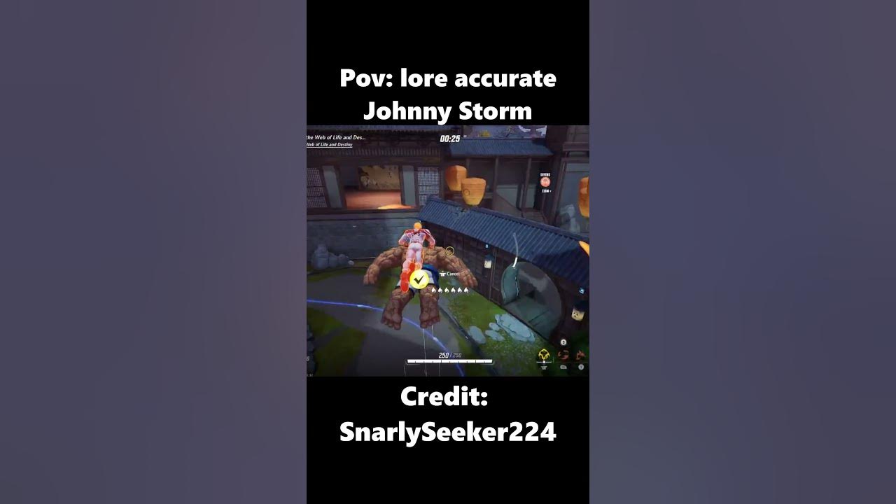 Pov: lore accurate Johnny Storm #marvelrivals
