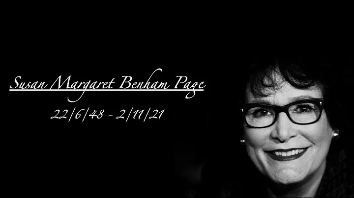 Susan Margaret Benham Page - Celebration of Life