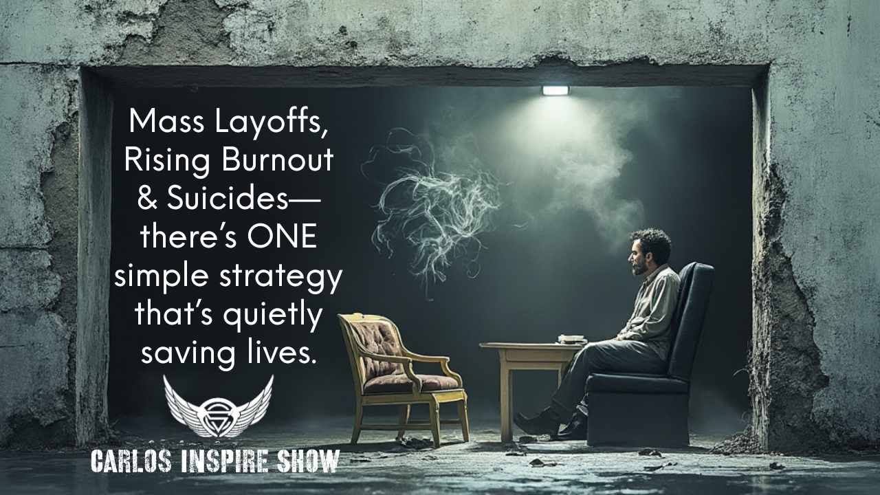 Mass Layoffs, Rising Burnout & Suicides—ONE strategy quietly saving lives for the Corporate World