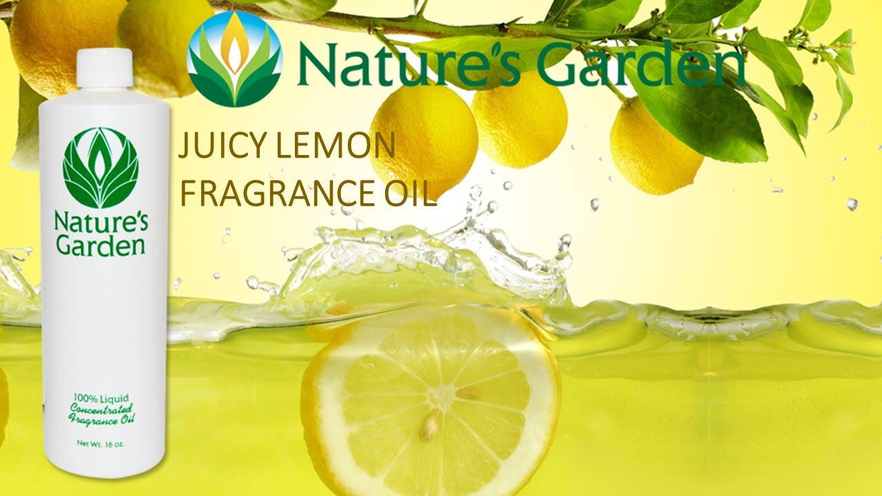Juicy Lemon Fragrance Oil- Natures Garden