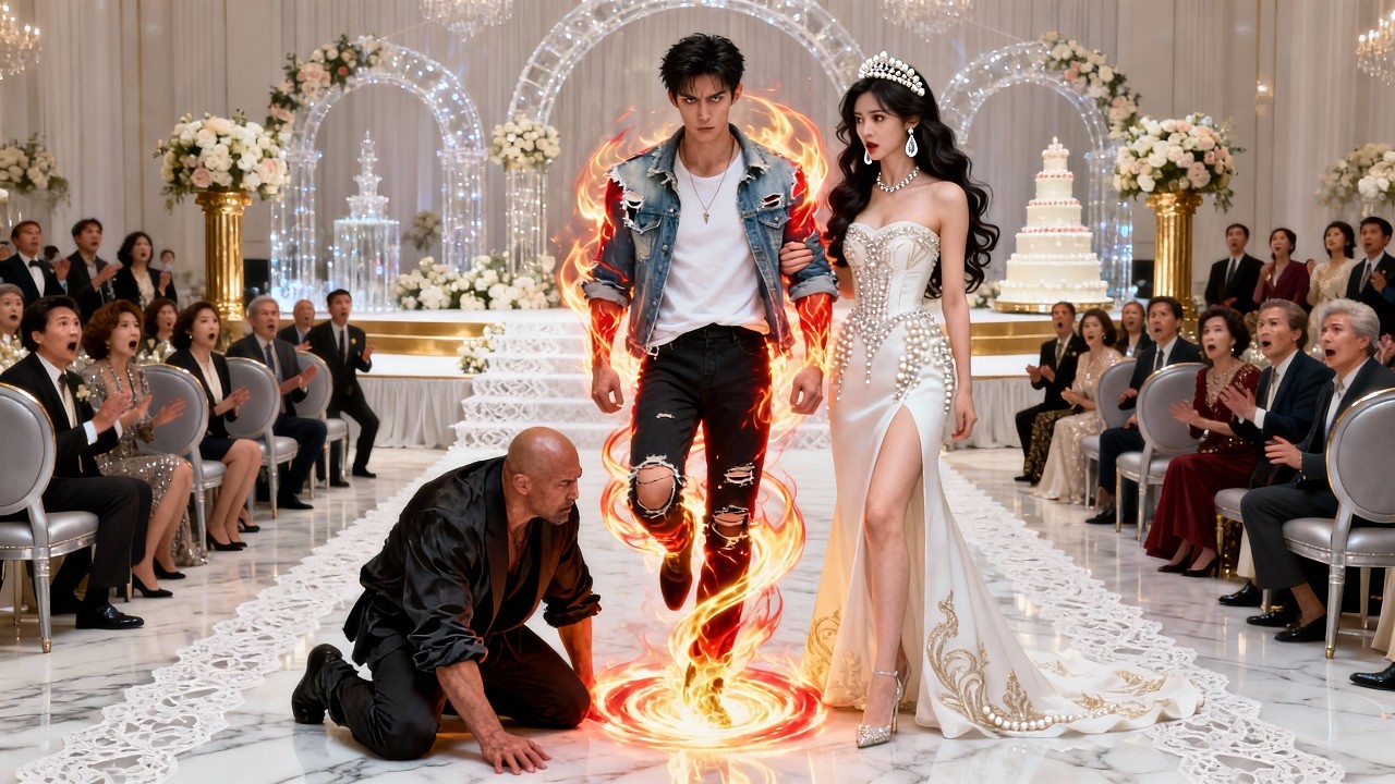 《全集》恶霸想要强占的女人，居然是炎王的未婚妻，下一秒炎王天降，吓得恶霸跪地求饶！#玄幻 #短剧 #逆袭 #战神 #都市 #战神归来 #都市修仙 #高能