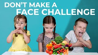 Don't Make A Face Challenge! 🥕🥒🫑🥬